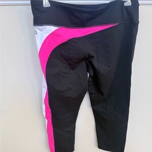 Fabletics Black and Pink Leggings